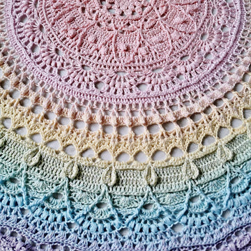 Marigold Magic Mandala Blanket