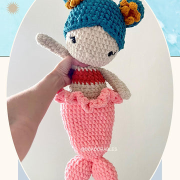 Beatrice Mermaid with removable tail