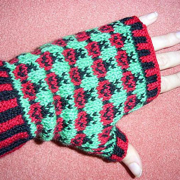 Ladybug mitts