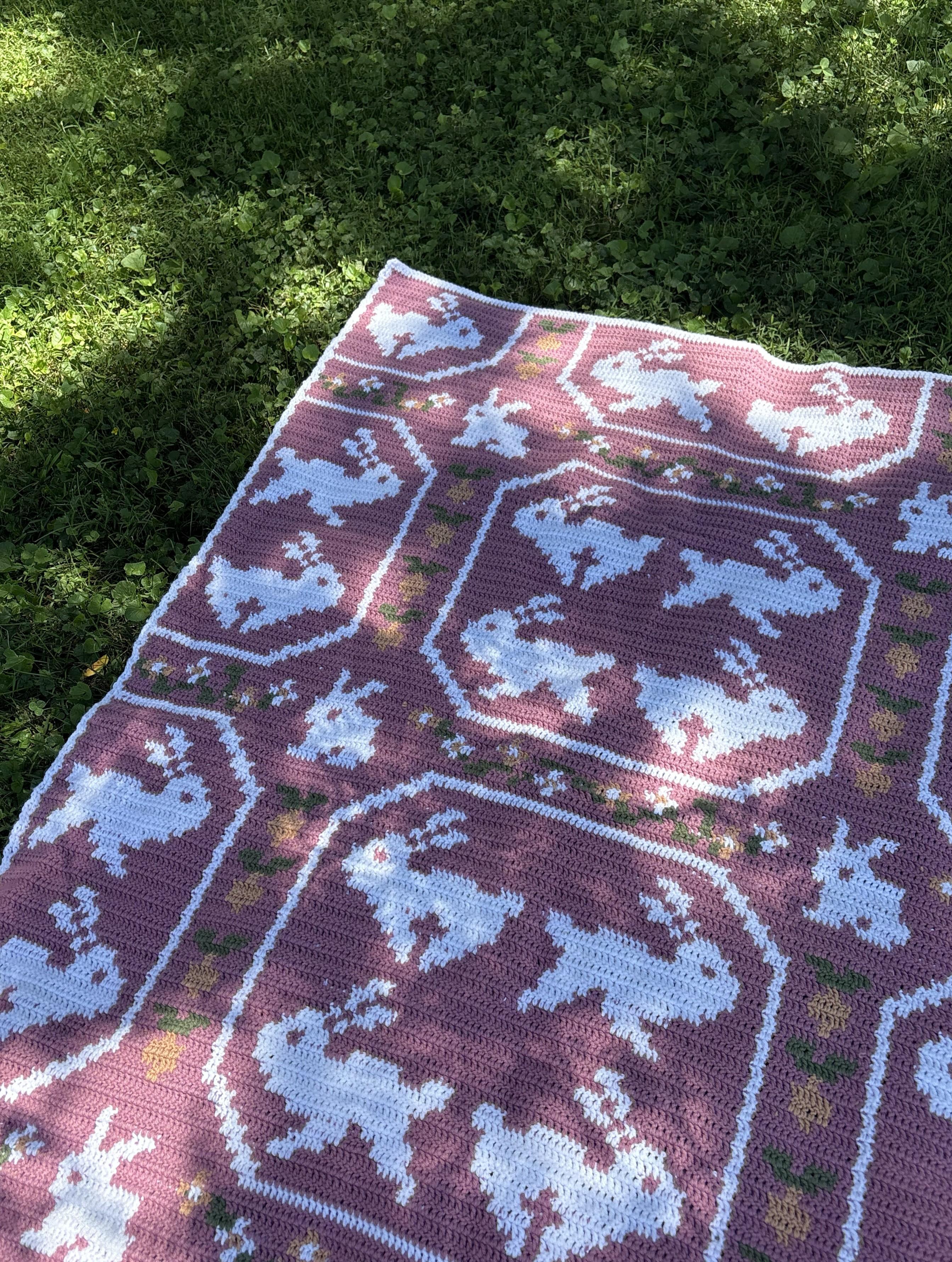 Bouncing Bunnies Blanket