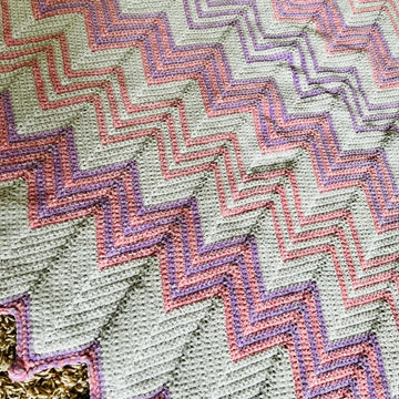 Whimsy Waves Baby Blanket Pattern