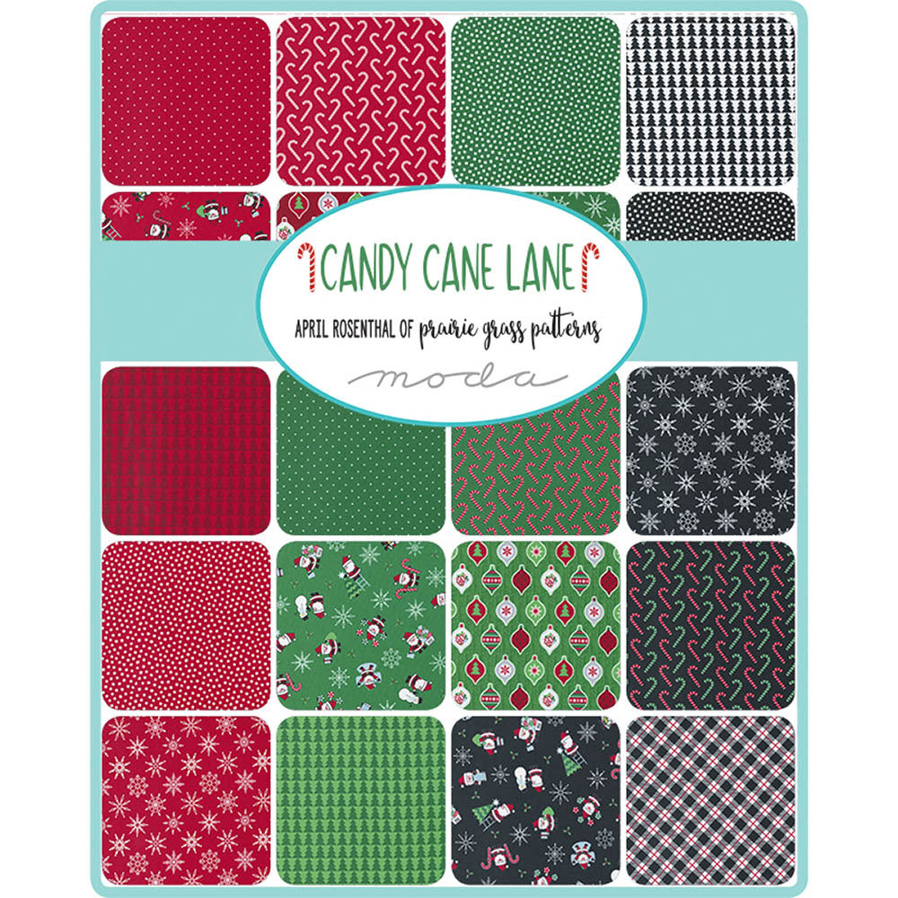 Moda Fabrics Candy Cane Lane Strip Roll