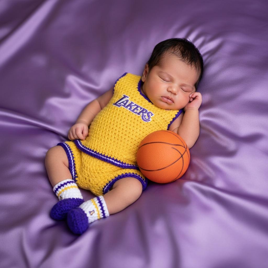 LA Lakers Basketball Outfit