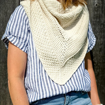 Indecision Sampler Shawl (DK)