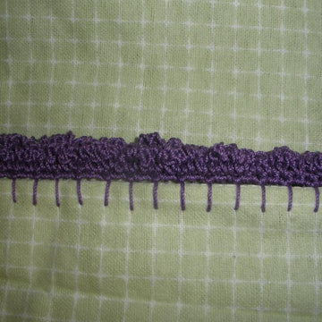 How to Crochet an Edging on an Unfinished Item