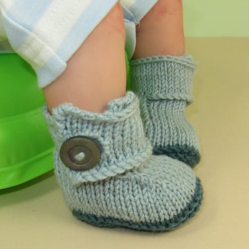 Baby Big Strap Booties