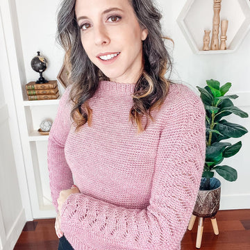 Lovely Lace Crochet Sweater
