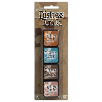 Ranger Tim Holtz Distress Mini Ink Pads 4/Pkg - Kit 6
