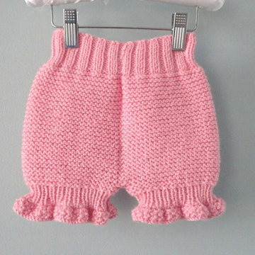 Knitting Baby Cardigan Garter Stitch Baby Bloomers
