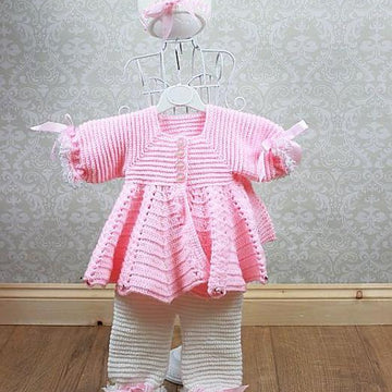 Summer Satin Jacket, Pants, Hat Crochet Pattern #130