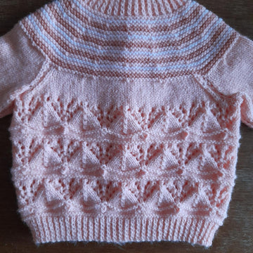 JK51 lace toddler cardigan