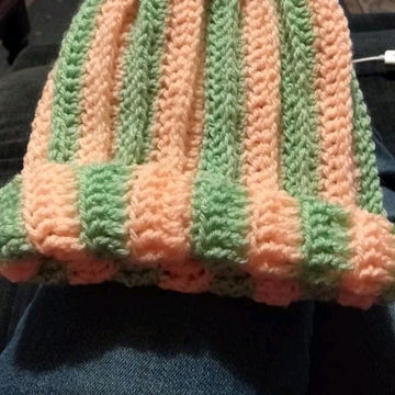 Ridged hat