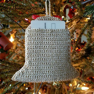 Bell Ornament/Gift Card Holder