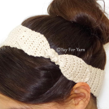 Knotted Bow Headband