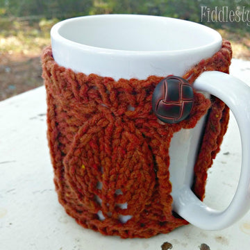 Oak and Elm mug cozies