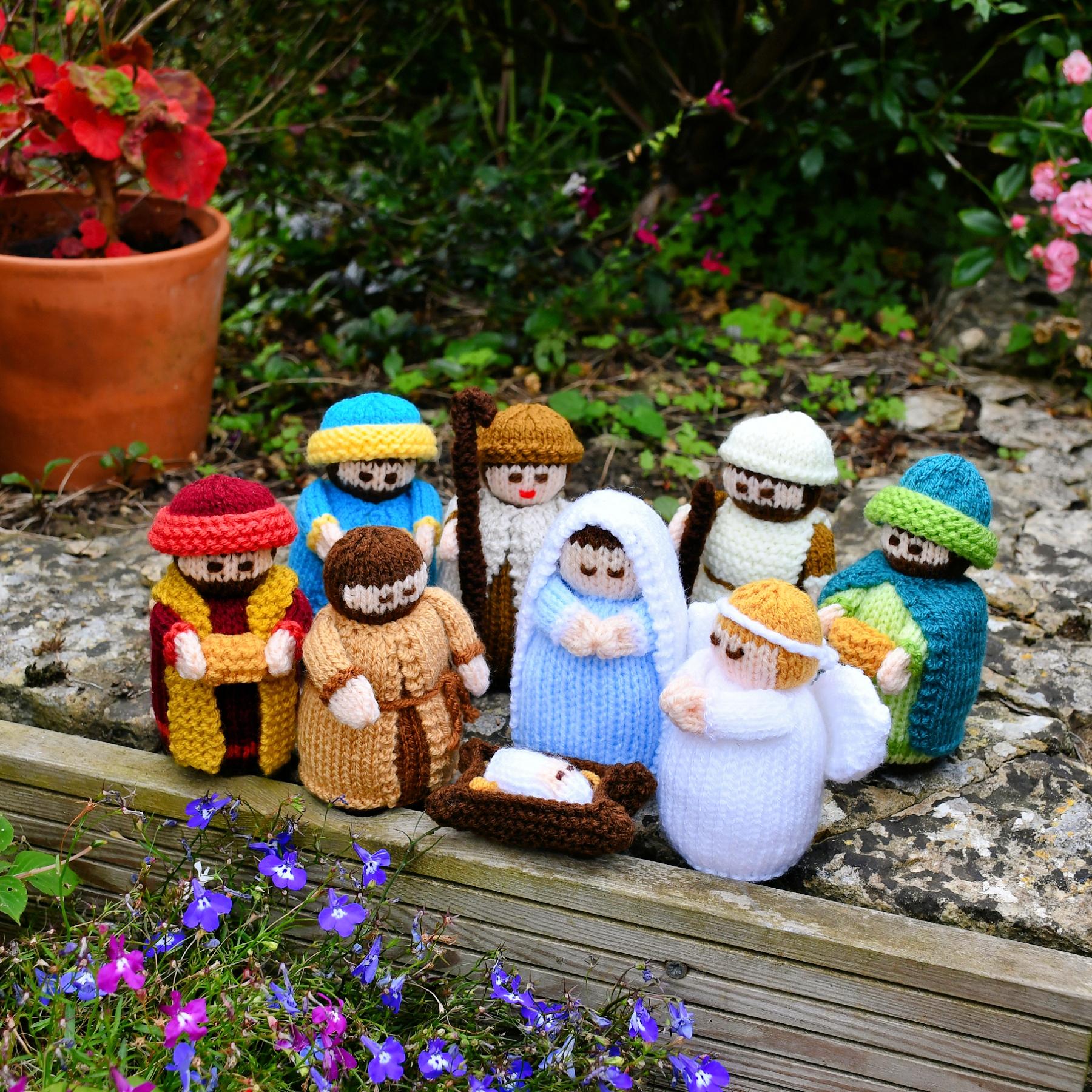 Nativity Story Dolls Knitting Pattern - Toy Knitting Pattern
