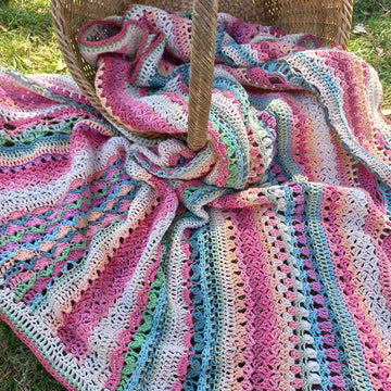 My FlowerGarden Story Stitch Sampler Afgan