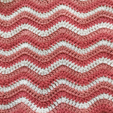 Ripple stitch top for girls