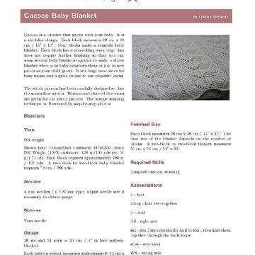 Gacoco Baby Blanket