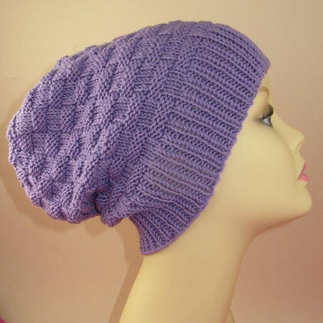 Basket Weave Spring Slouch Hat