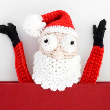 Santa Claus Bookmark Pattern