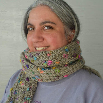 Fire Beads Scarf