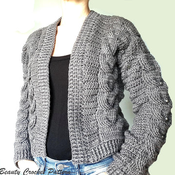 Cable Cardigan