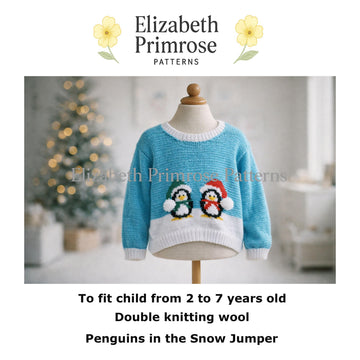 Penguins in the Snow Jumper P20