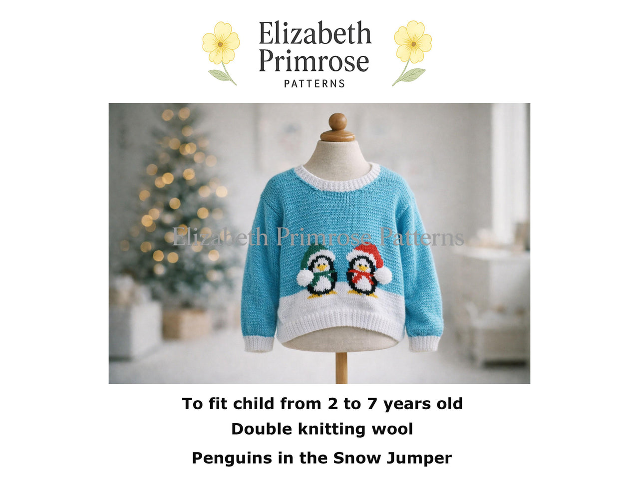 Penguins in the Snow Jumper P20