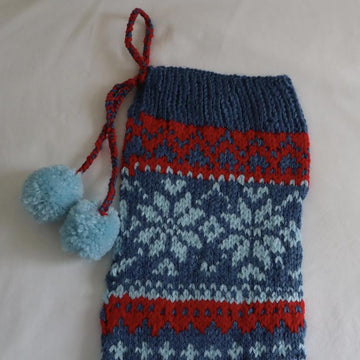 Snowflake Christmas Stocking