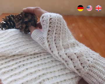 Fingerless Gloves & scarf
