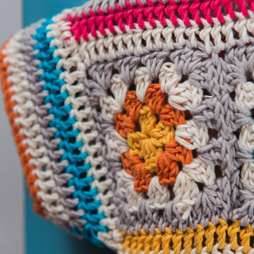 Little Miss Granny Square Dress