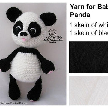Panda Amigurumi animal