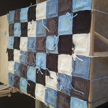 Sweet Squares Baby Blanket