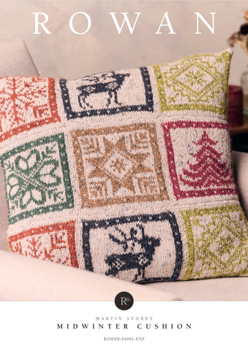 Midwinter Cushion in Rowan Felted Tweed - 4081 - Downloadable PDF