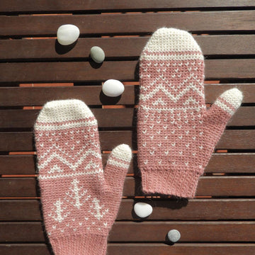 Winter Mountain Mittens