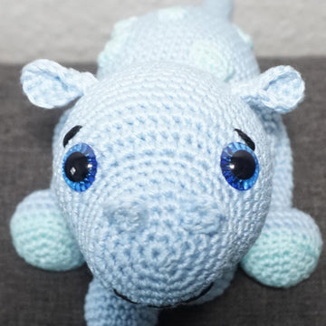 Crochet Pattern Dino Berti Brontoknuddel