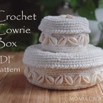 Crochet Cowrie Box