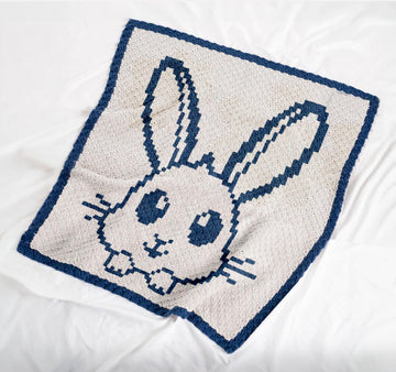 Bunny C2C Crochet Blanket Pattern