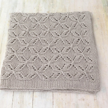Mariele's Cable Lace Blanket