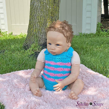 Wavelets Baby Romper