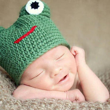 Froggo Baby Hat Crochet Pattern