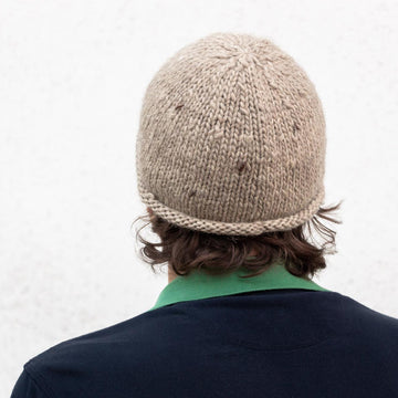 Knitting Pattern Rolled Brim Beanie