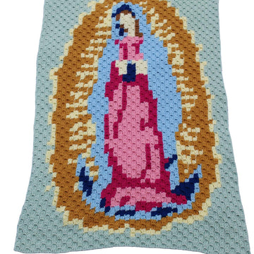 Our Lady of Guadalupe Afghan