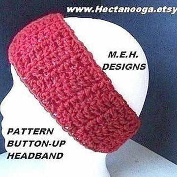 131, RED HEADBAND WITH FLOWER