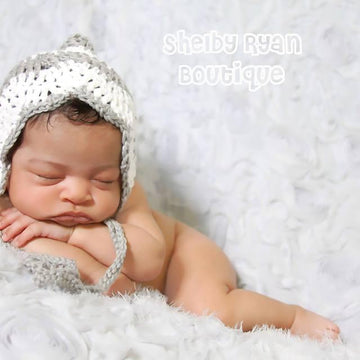 Chevron Pixie Bonnet