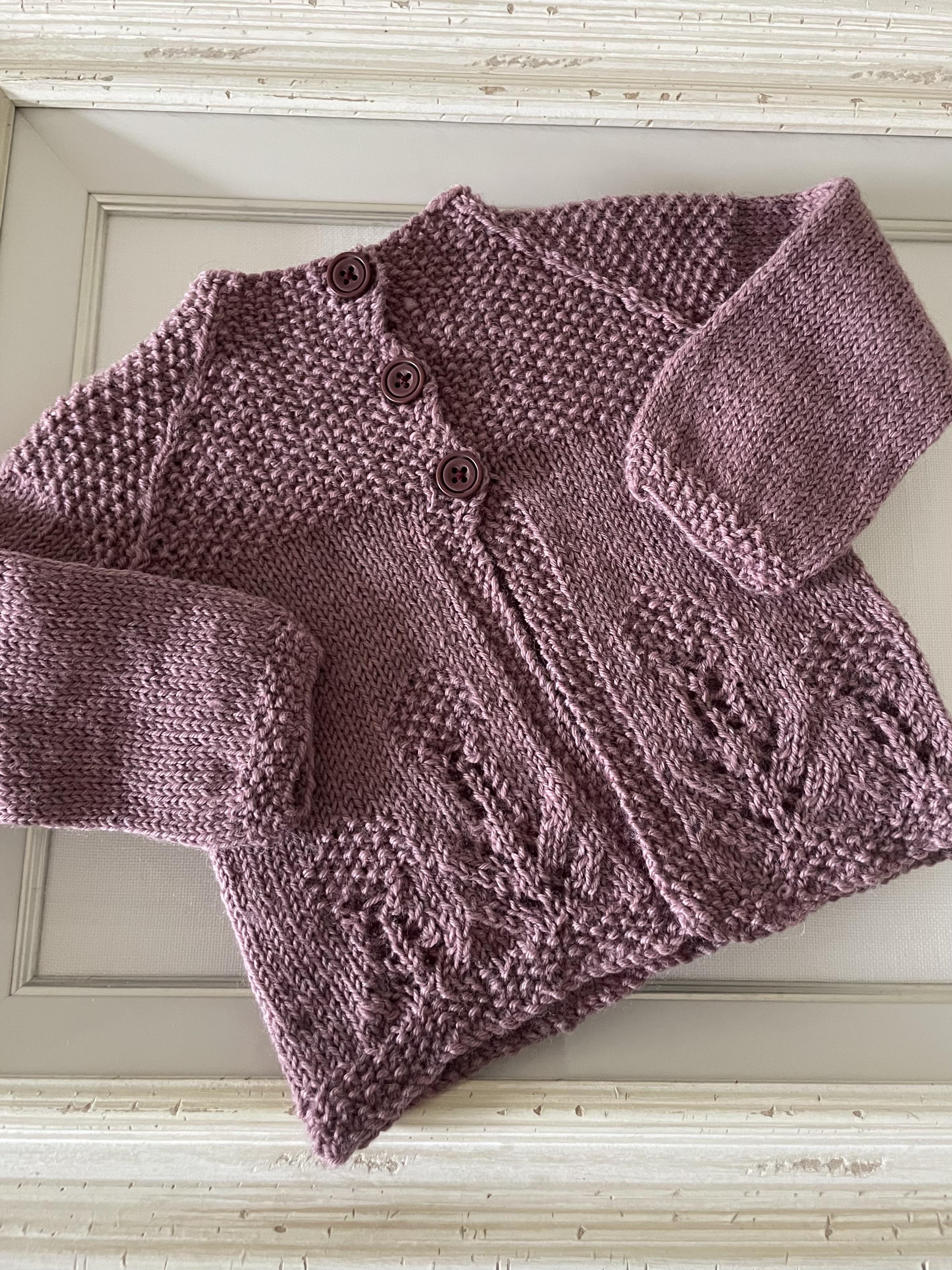 Thistle Baby Cardigan BJ321