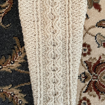 Bonnie's Aran Cabled Sweater