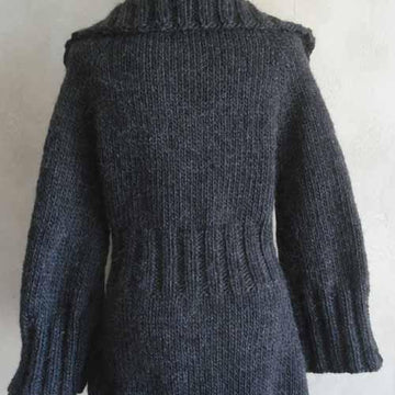 #77 Vine Lace Top Down Cardigan