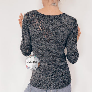 Women’s lace insert jumper